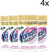 Vanish Oxi Action Crystal White Base Poeder - Voor Witte Was - 1,2kg x4