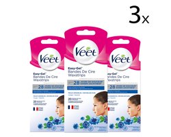 Veet Ontharingsstrips - Gezicht Sensitive - 20 x3 - 20 stuks