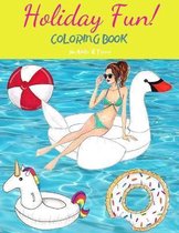 Holiday Fun: Coloring Book for Adults and Teens