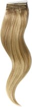 Haar extensions weave (steil) 50cm (110gram) - Kleur (#18/613) Lightest Brown/Bleach Blonde Mix