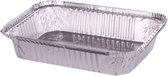 Aluminium bak  Alu-foliecontainer 990 ml + deksel