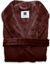 Heerlijk Zachte Unisex Fleece Badjas Lang Model Rood | XL | Comfortabel En Luxe | Met Ceintuur, Zakken En Kraag