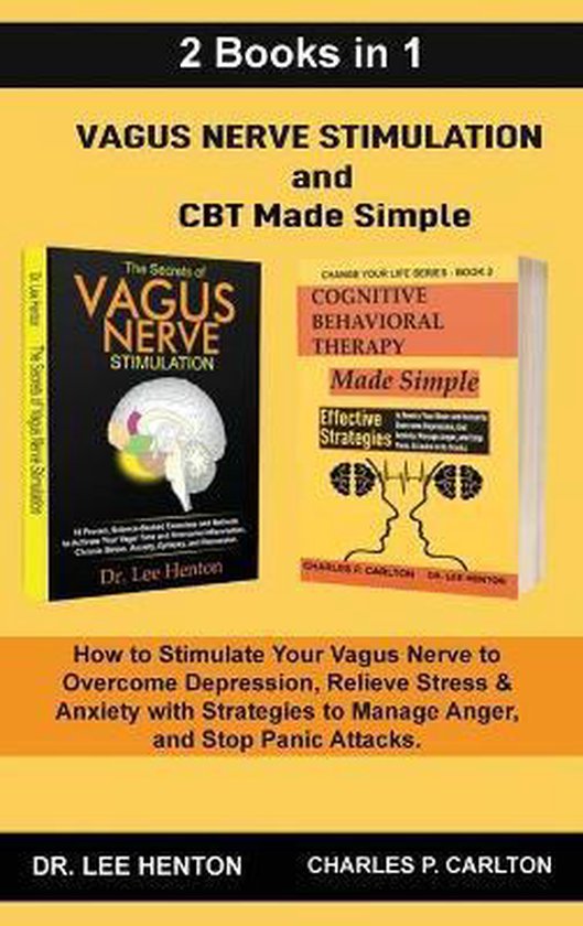 Vagus Nerve Stimulation and CBT Made Simple (2 Books in 1) - cover