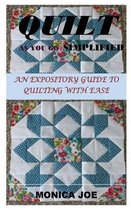 Quilt as You Go Simplified
