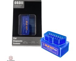 JP-CarParts OBD2 Mini ELM327 Bluetooth V2.1 Adapter - voor het Live Uitlezen van uw Auto - Inclusief Gratis Software - voor Android en Windows