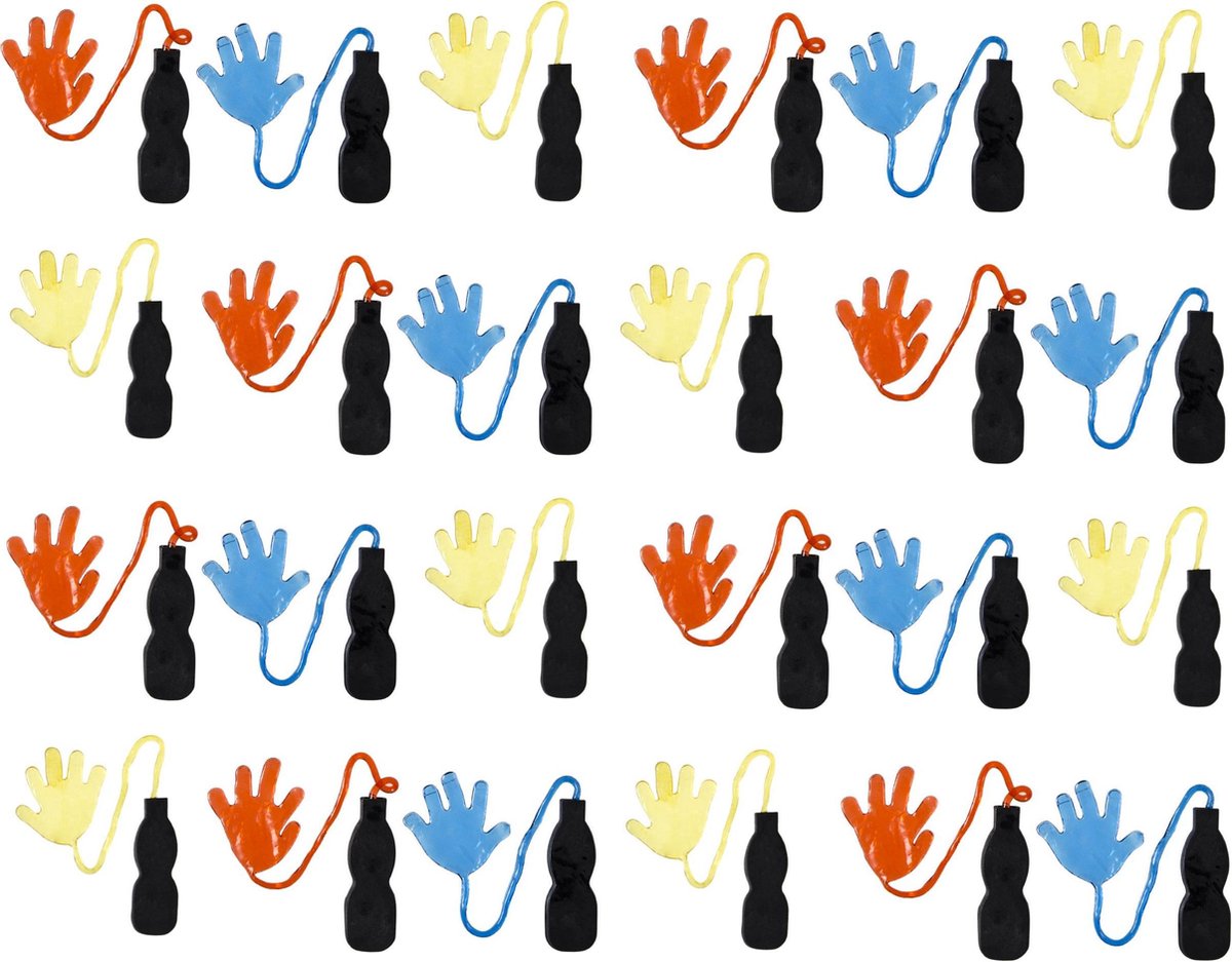 Plakhandjes met handvat | uitdelen | traktatie | 24 stuks