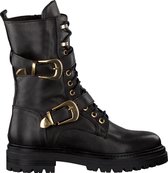 Verton 339 Veterboots - Laarzen Met Veters - Dames - Zwart - Maat 36