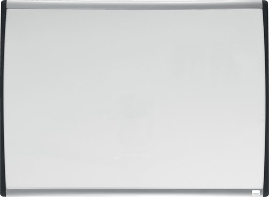 Foto: Nobo whiteboard met gewelfde lijst 58 5 x 43cm inclusief whiteboard accessoires wit