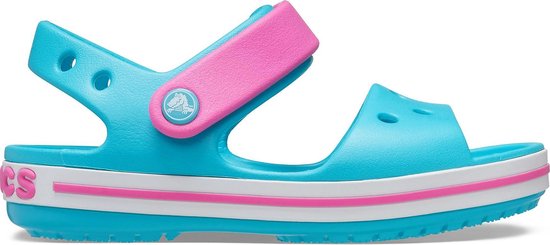 Crocs Slippers - Maat 20/21 - Meisjes - licht blauw/roze | bol.com