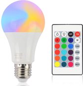 Rgb gekleurde lamp met afstandsbediening en normale lichtfunctie