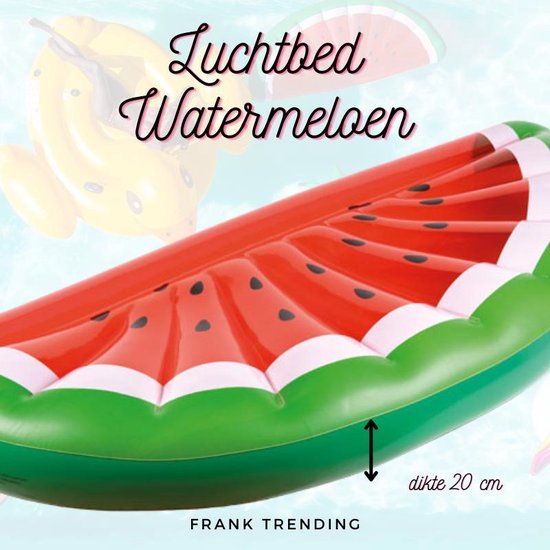 Opblaasbaar watermeloen - Opblaasbare watermeloen - Opblaasbaar meloen -  Opblaasbare... | bol.com