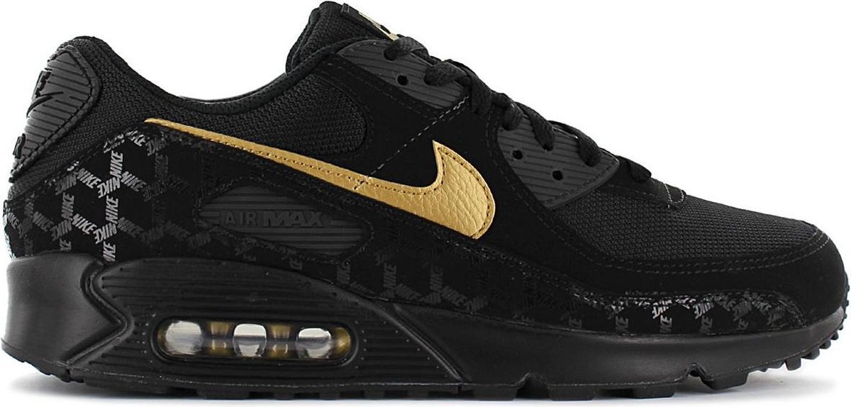 Nike Air Max 90 Heren Sneakers Sport Casual schoenen DC4119-001 Zwart