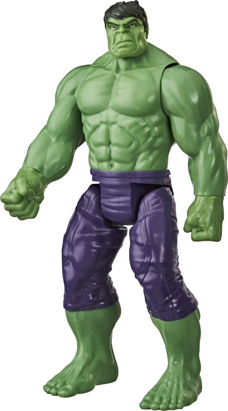 Foto: Marvel avengers titan hero speelfiguur 30cm deluxe hulk