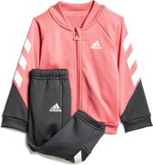 adidas adidas I MM XFG Trainingspak - Maat 74  - Unisex - roze - zwart - wit