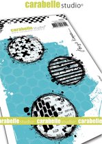Carabelle Studio Cling stamp - A6 textured circles