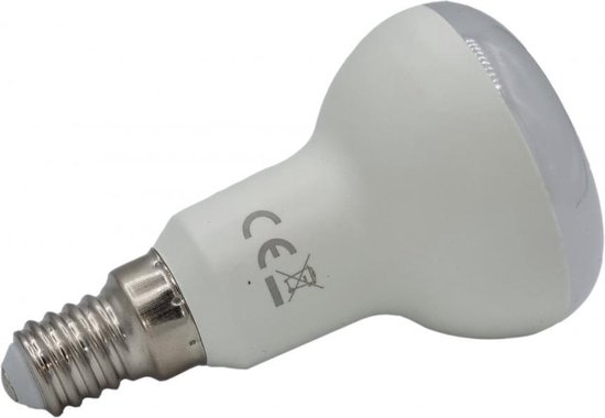 Reflectorlamp E14 | R50 spiegellamp | LED 7W=45W gloeilamp | daglichtwit 6400K