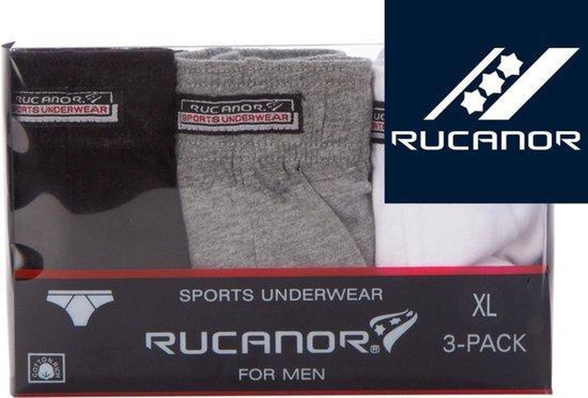 Rucanor BOX-SLIPS 3 PACK - Maat: M | bol.com