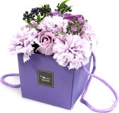 Zeep Bloemboeket - Lavendel Roos & Anjer . 1 potje bloemen