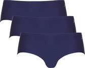 Ten Cate Dames Secrets 3-Pack Hipster Donkerblauw XL