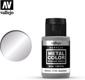 Vallejo 77701 Metal Color Aluminium - Acryl (32 ml) Verf flesje
