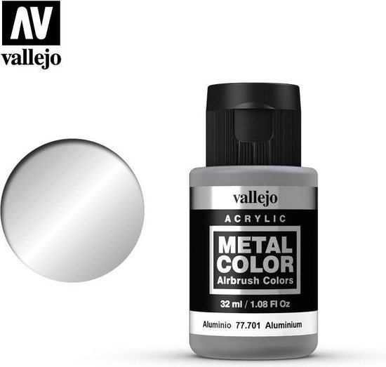 Afbeelding van het spel Vallejo Airbrush Paint Aluminium (32ml)