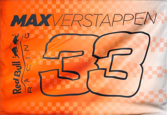 Diakritisch Pat Vuil Red Bull Racing Max Verstappen Vlag | bol.com