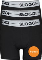 Sloggi Men GO Short - heren boxers (3-pack) - zwart -  Maat: XL