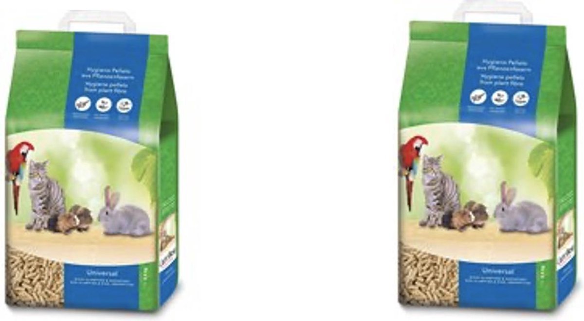 Cat's best kattenbakvulling universeel 10 L voordeelpakket per 2 stuks