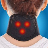 magnetische therapie nekverwarmer- zelfopwarming nek massage - verlicht de pijn- met klittenbandsluiting