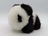 Pluche knuffel sleutelhanger / tashanger, panda (bukken) (voor haar / meisje, voor kinderen)