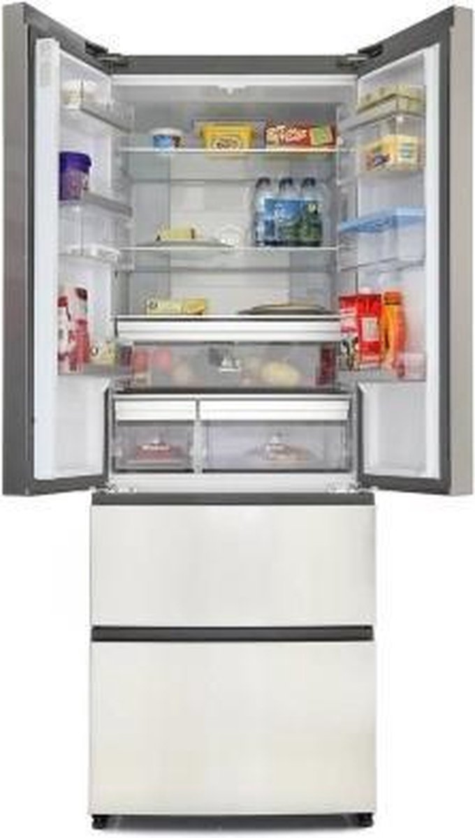 Haier B3FE742CMJW - Amerikaanse koelkast | bol.com