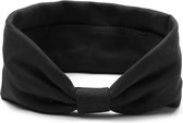 Haarband-Sporthaarband-Bandeau-Stretch Haarband-Katoenen Haarband-Dames Haarband-Donker Grijs