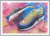 Air max 1 Sean Wotherspoon painting (reproduction) 51x71cm