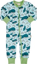 Rompersuit LS WHALE WATERS 86/92