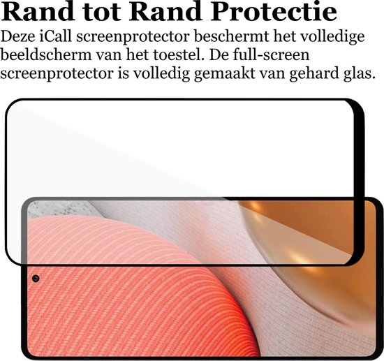Étui Samsung Galaxy A72 - Étui anti-chocs - Transparent - Avec 2x protection d'écran complète