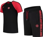 Malelions Sport Striker Zomerset Black/Neon Red