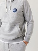 BORG SPORT HOOD H108BY LIGHT GREY MELANGE - MAAT XXL