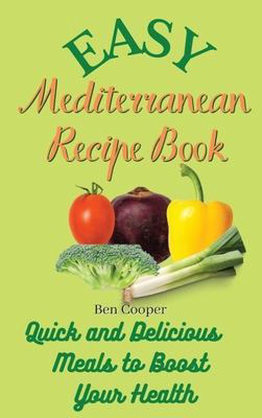 Easy Mediterranean Recipe Book - cover