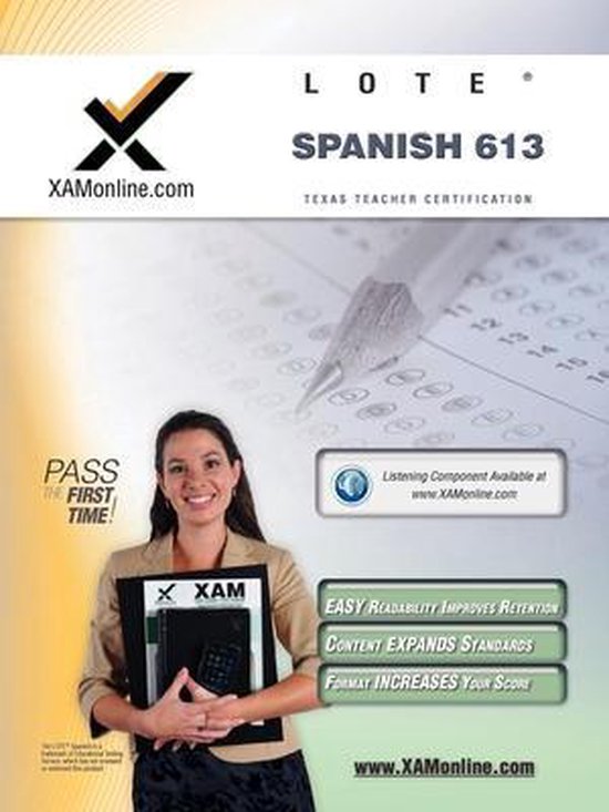 Texes Languages Other Than English (LOTE) - Spanish 613 - cover