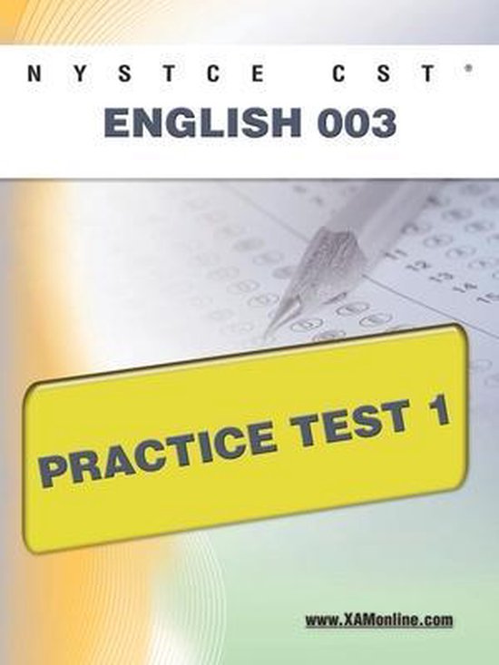 Nystce Cst English 003 Practice Test 1 - cover