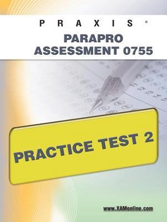 Praxis Parapro Assessment 0755 Practice Test 2 - cover
