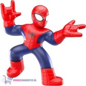 Spiderman Marvel Heroes of Goo Jit Zu Speelfiguur | Squishie Stretch rekbaar Marvels Spider Man Deadpool Thor Hulk Iron Man Spider-Man Speelgoed voor kinderen | Actiefiguur cadeau squeezy squ