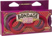 Silicone Cuffs - Small - Purple - Bondage Toys