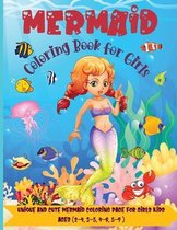 Mermaid Coloring Book for Girls