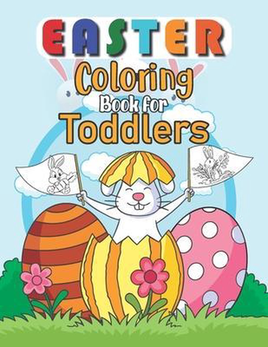 Easter Coloring Book For Toddlers van Easter Coloring Journals