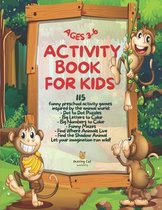 Activity Book for Kids Ages 3-6