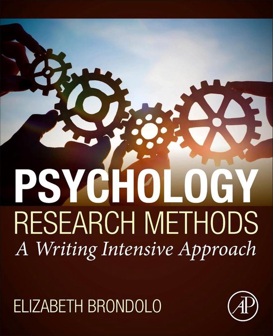 Psychology Research Methods - cover