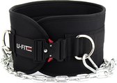 U Fit One Dip belt - Lifting belt - Dipping belt - Gewicht riem - Lifting straps - Powerlift Riem - Halterriem - Fitness - Crossfit - Calisthenics - ufitone