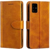 Samsung Galaxy S20 Plus Bookcase Hoesje - Leer - Book Case - Wallet - Flip Cover - Samsung Galaxy S20 Plus - Lichtbruin