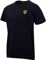 Scuderia Ferrari Men Scudetto T-shirt Black-3 S